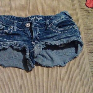 Amethyst denim Jean shorts